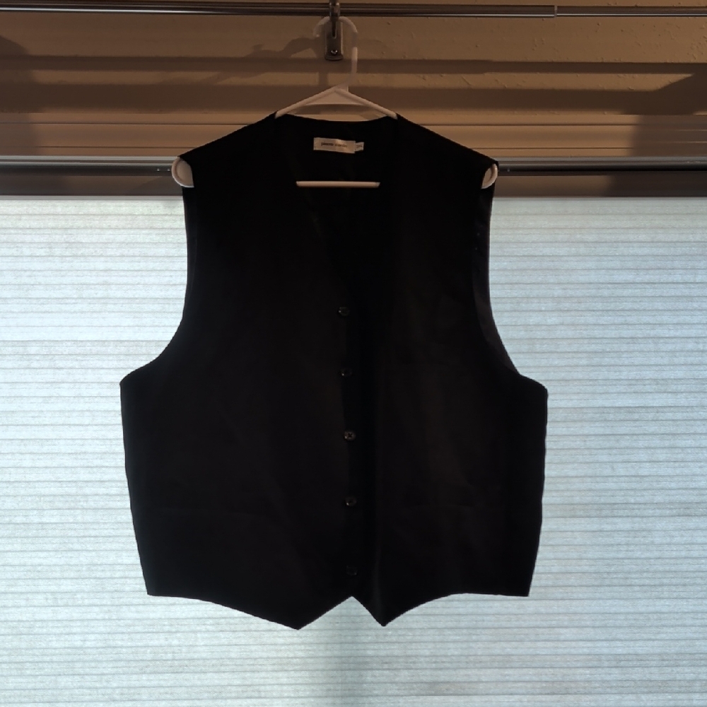 Pierre Cardin Black Vest